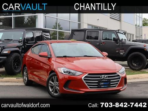 Scarlet Red 2017 Hyundai ELANTRA SE Value Edition