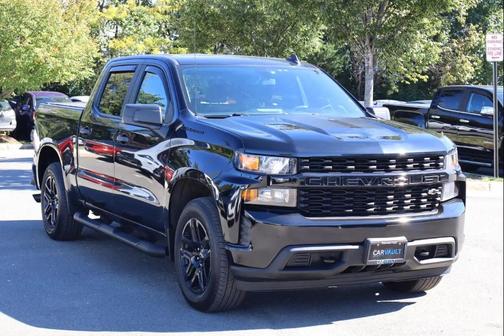 Black 2021 Chevrolet Silverado 1500 Custom