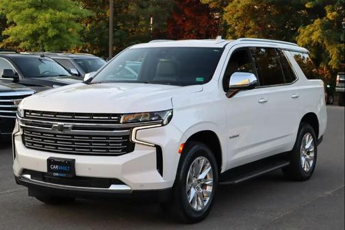 Iridescent Pearl Tricoat 2021 Chevrolet Tahoe Premier