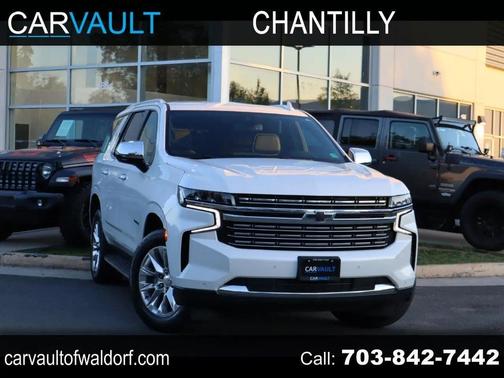 Iridescent Pearl Tricoat 2021 Chevrolet Tahoe Premier