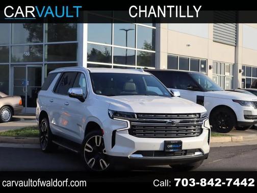 Iridescent Pearl Tricoat 2021 Chevrolet Tahoe Premier