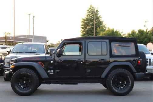Black Clearcoat 2018 Jeep Wrangler Unlimited Sport