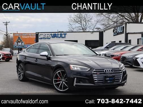 Black 2018 Audi S5 3.0T Prestige