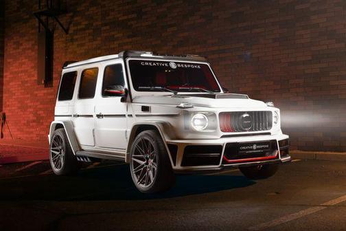 White 2021 Mercedes-Benz AMG G 63 4MATIC