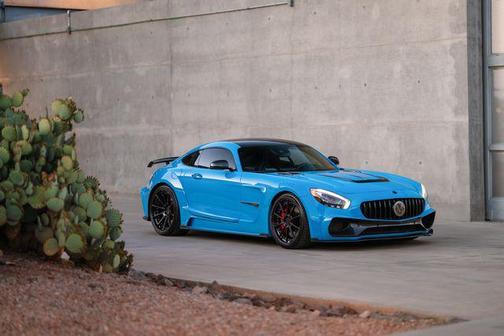 Brilliant Blue 2016 Mercedes-Benz AMG GT S Coupe