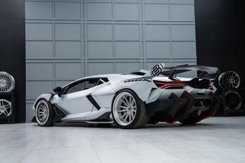 White 2025 Lamborghini Revuelto ZACOE CARBON Widebody