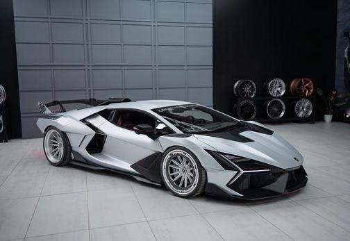 White 2025 Lamborghini Revuelto ZACOE CARBON Widebody