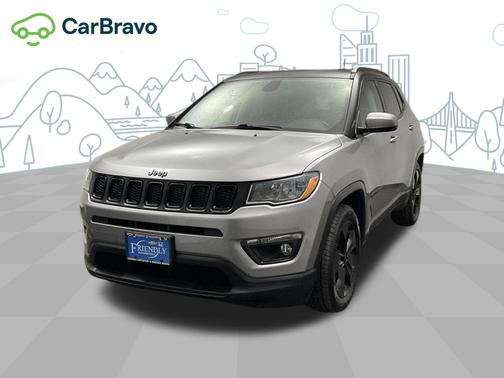 Billet Silver Metallic Clearcoat 2019 Jeep Compass Altitude FWD