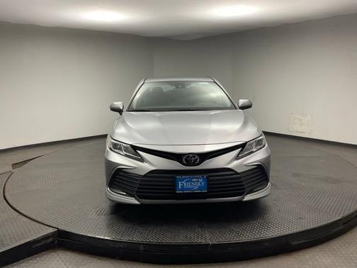 Super White 2021 Toyota Camry LE