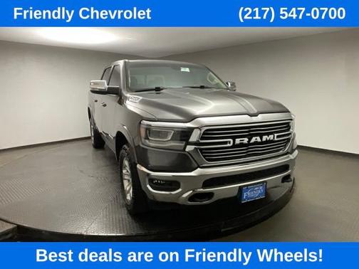 Granite Crystal Metallic Clearcoat 2019 RAM 1500 Laramie Crew Cab 4x4 5'7 Box