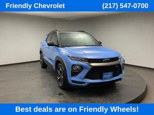 Fountain Blue 2023 Chevrolet Trailblazer RS