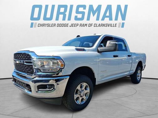 Bright White Clearcoat 2024 RAM 2500 Big Horn Crew Cab 4x4 6'4' Box