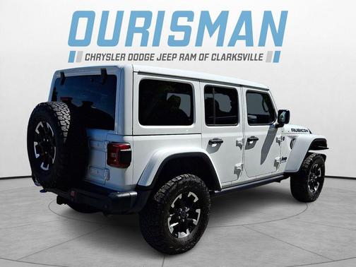 Bright White Clearcoat 2024 Jeep Wrangler 4xe Rubicon X