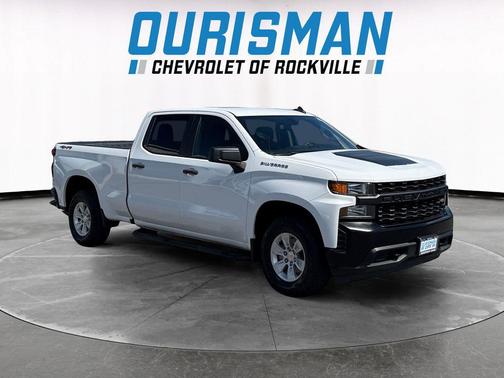 Summit White 2021 Chevrolet Silverado 1500 Base