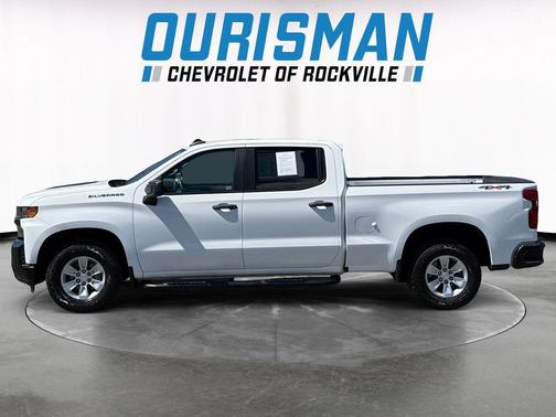 Summit White 2021 Chevrolet Silverado 1500 Base