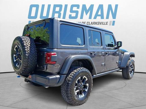 Granite Crystal Metallic Clearcoat 2025 Jeep Wrangler 4xe Rubicon