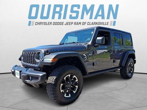 Granite Crystal Metallic Clearcoat 2025 Jeep Wrangler 4xe Rubicon