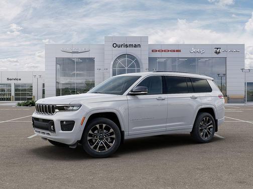Bright White Clearcoat 2025 Jeep Grand Cherokee L Overland