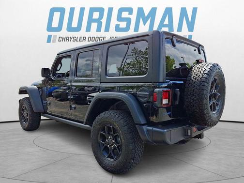 Black Clearcoat 2025 Jeep Wrangler 4xe Willys