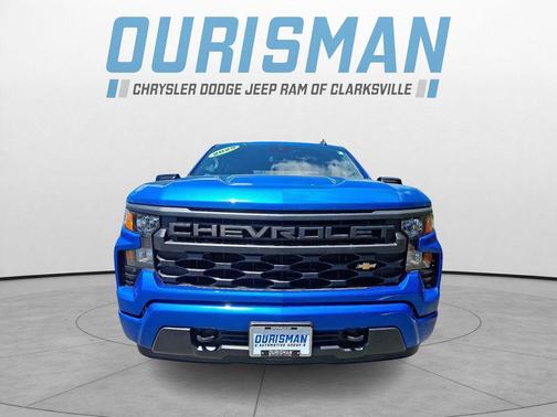 Riptide Blue Metallic 2025 Chevrolet Silverado 1500 Custom