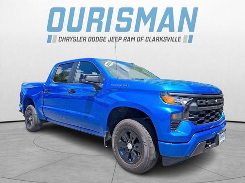 Riptide Blue Metallic 2025 Chevrolet Silverado 1500 Custom
