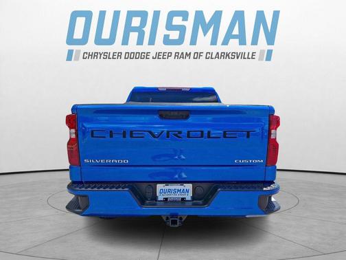 Riptide Blue Metallic 2025 Chevrolet Silverado 1500 Custom