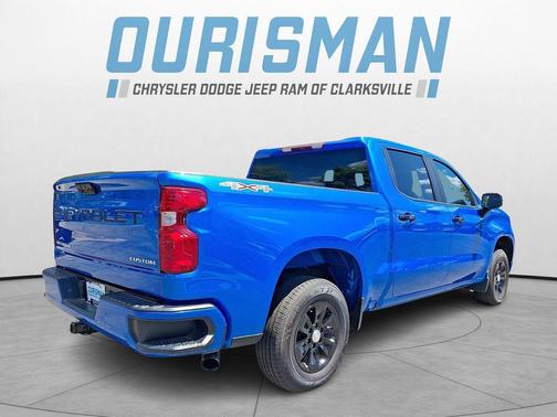 Riptide Blue Metallic 2025 Chevrolet Silverado 1500 Custom