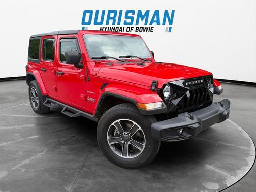 Firecracker Red Clearcoat 2023 Jeep Wrangler 4-Door Sahara 4x4