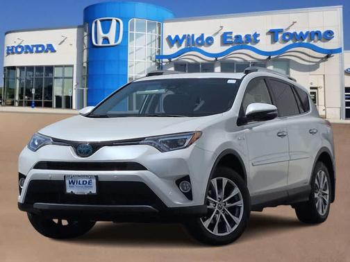 Blizzard Pearl 2016 Toyota RAV4 Hybrid Limited