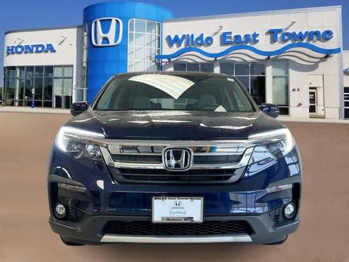 Obsidian Blue Pearl 2021 Honda Pilot AWD EX-L