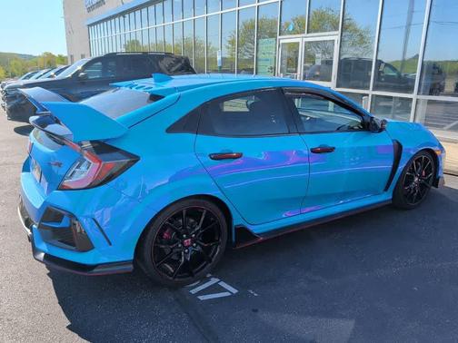 Boost Blue Pearl 2021 Honda Civic Type R Touring