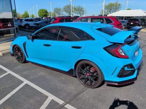Boost Blue Pearl 2021 Honda Civic Type R Touring