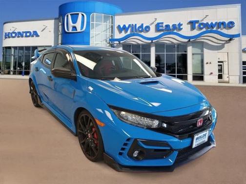 Boost Blue Pearl 2021 Honda Civic Type R Touring