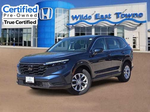 Canyon River Blue Metallic 2024 Honda CR-V LX AWD