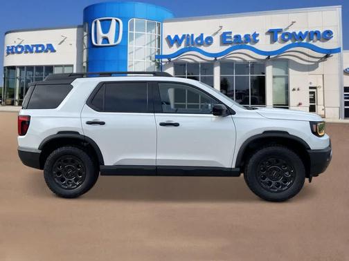 Platinum White Pearl 2026 Honda Passport AWD TrailSport Elite Blackout