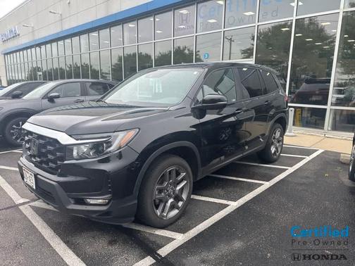 Crystal Black Pearl 2023 Honda Passport AWD EX-L