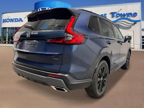 Canyon River Blue Metallic 2026 Honda CR-V Hybrid Sport Touring AWD