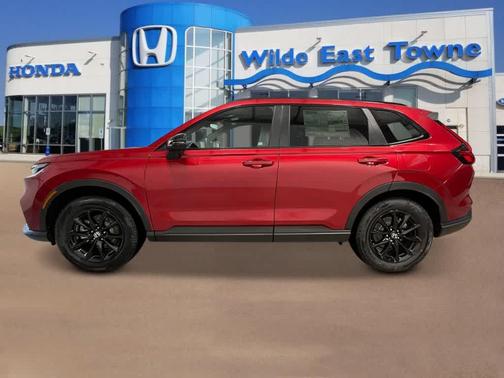 Radiant Red Metallic 2026 Honda CR-V Hybrid Sport-L AWD