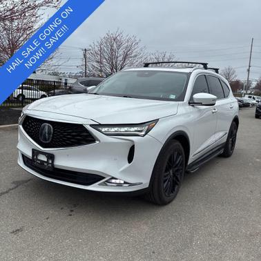 Platinum White Pearl 2023 Acura MDX Advance Package