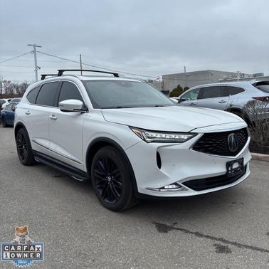 Platinum White Pearl 2023 Acura MDX Advance Package