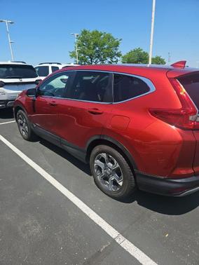 Red 2018 Honda CR-V EX