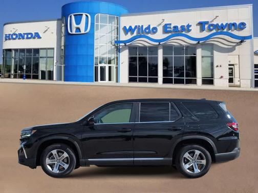 Crystal Black Pearl 2023 Honda Pilot AWD EX-L 7 Passenger