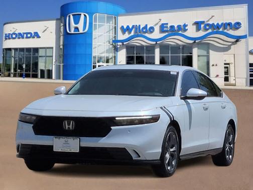 Platinum White Pearl 2023 Honda Accord Hybrid EX-L