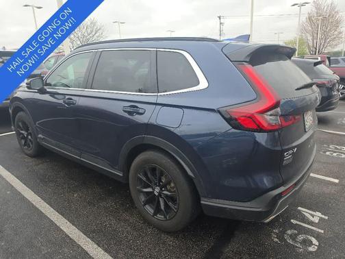 Canyon River Blue Metallic 2025 Honda CR-V Hybrid Sport AWD