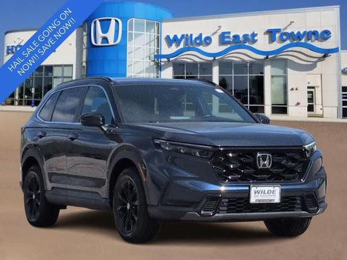 Canyon River Blue Metallic 2025 Honda CR-V Hybrid Sport AWD