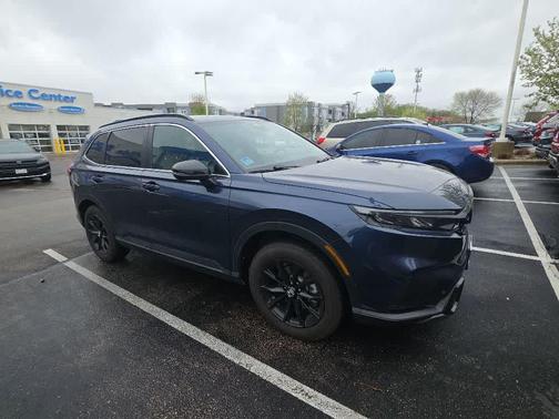 Canyon River Blue Metallic 2025 Honda CR-V Hybrid Sport AWD