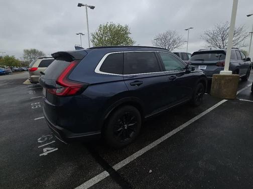 Canyon River Blue Metallic 2025 Honda CR-V Hybrid Sport AWD