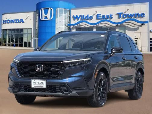 Canyon River Blue Metallic 2025 Honda CR-V Hybrid Sport AWD