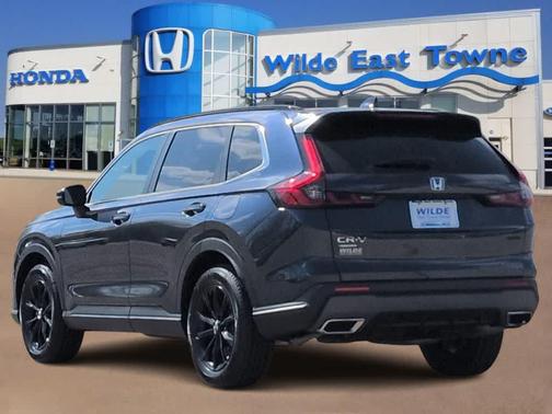 Canyon River Blue Metallic 2025 Honda CR-V Hybrid Sport AWD