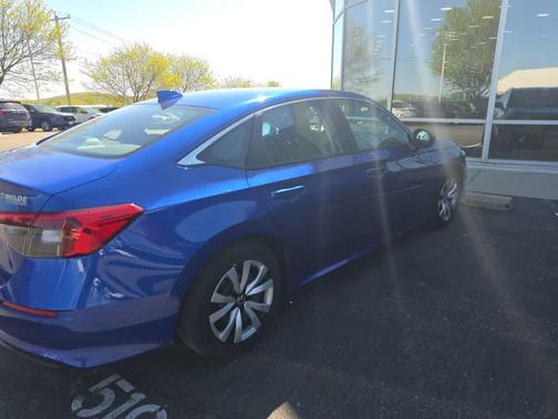 Aegean Blue Metallic 2024 Honda Civic LX